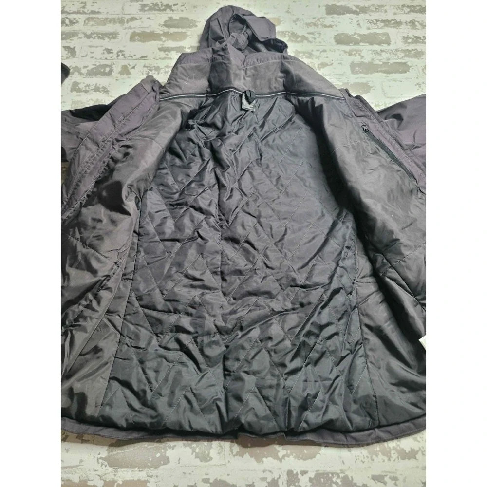 Adidas Black Full Zip Hooded Winter Jacket Youth Large‎